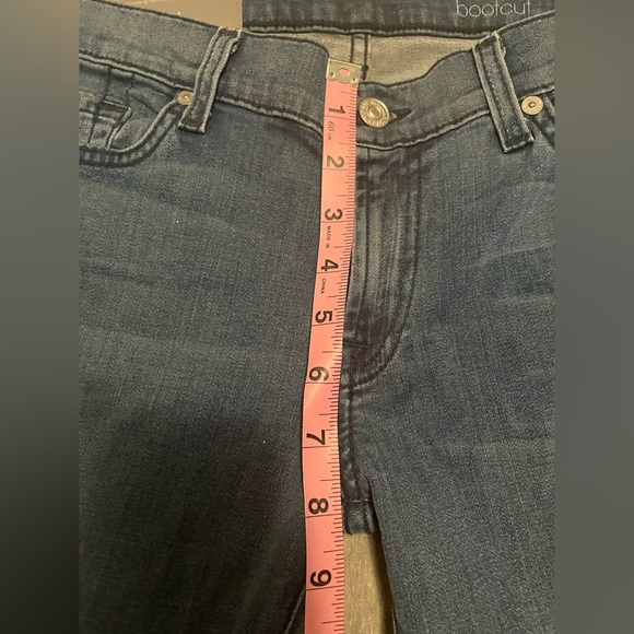 NWT 7 For All Mankind The Skinny Bootcut Jeans - Picture 8 of 9